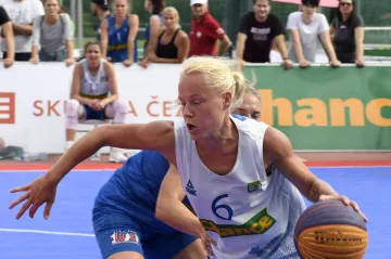 Finálové utkání žen Chance Tour v basketbalu 3x3