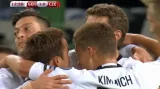 Gól v utkání Německo - Česko: Müller - 1:0 (13. min.)