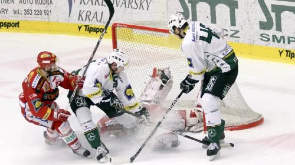 Utkání HC Energie Karlovy Vary - HC Slavia Praha