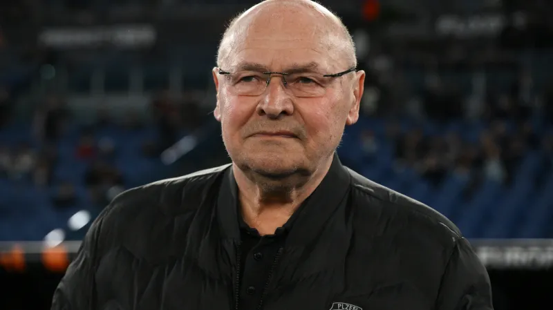 Trenér plzeňských fotbalistů Miroslav Koubek