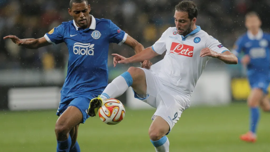 Utkání Dněpropetrovsk - Neapol