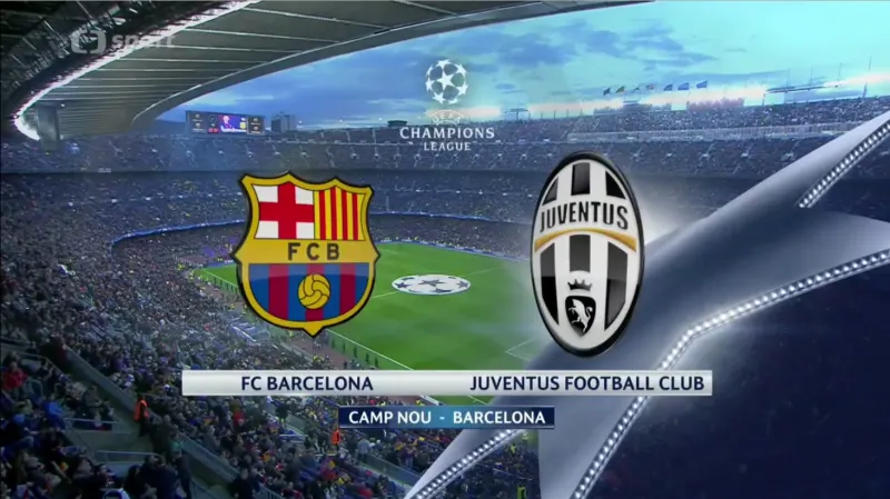 Sestřih čtvrtfinále LM Barcelona - Juventus