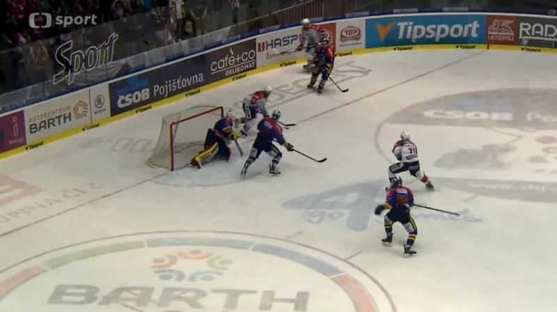 Sestřih 7. kola baráže Pardubice - Č. Budějovice