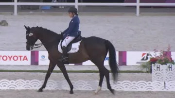 Jezdkyně Vištalová si v Tokiu splnila sen, finále jí ale uniklo