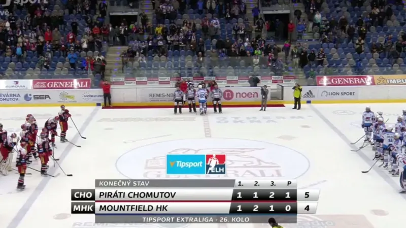 Sestřih utkání Chomutov - Hradec Králové
