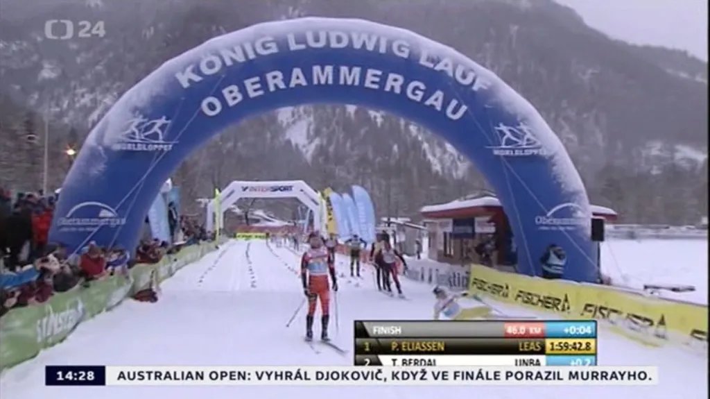 Sestřih dálkového běhu König Ludwig Lauf