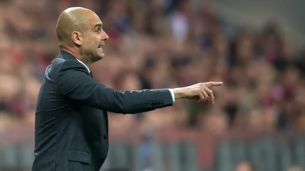 Trenér Pep Guardiola