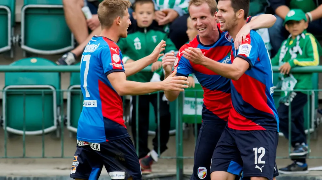 Radost plzeňských fotbalistů