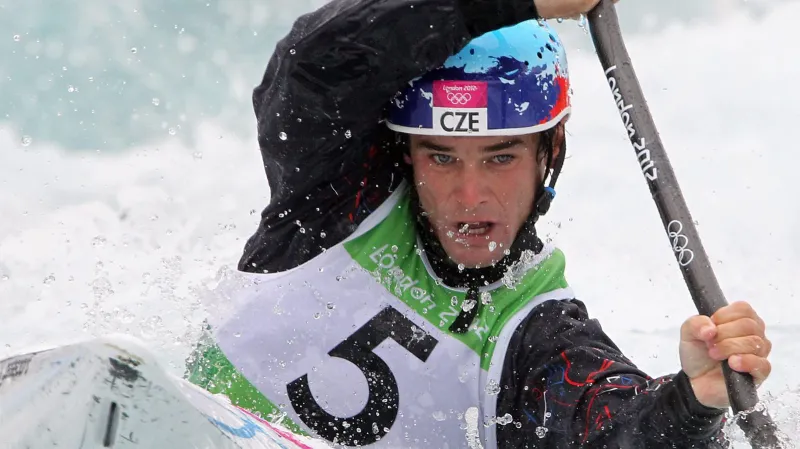 Vavřinec Hradilek při své finálové jízdě