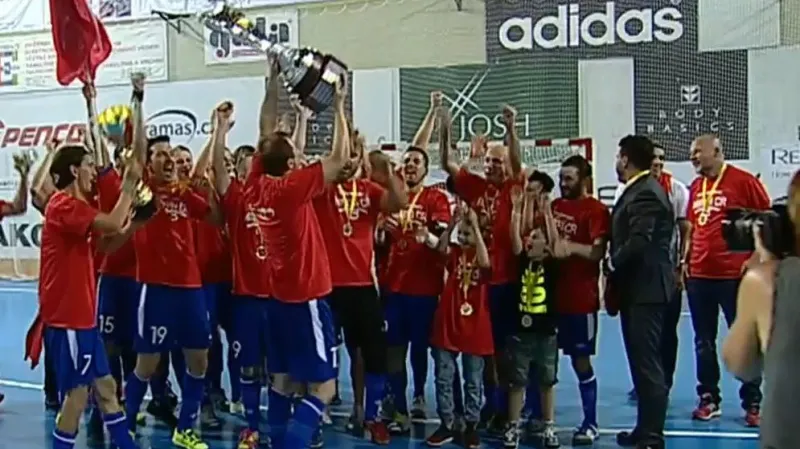 Chrudim dobyla třináctý futsalový titul a vládne jedenáct let v řadě