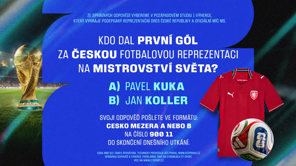 Soutěž o dres a míč MS