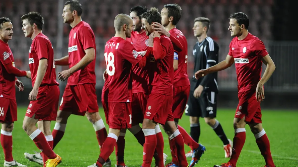 Radost fotbalistů Bran