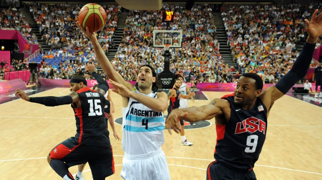 Basketbal mužů: Argentina - USA