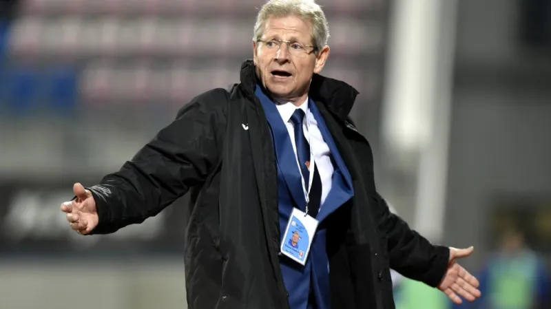 Trenér Baníku Vlastimil Petržela