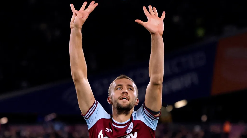 Tomáš Souček po gólu posílá vzkaz zraněnému Antoniovi