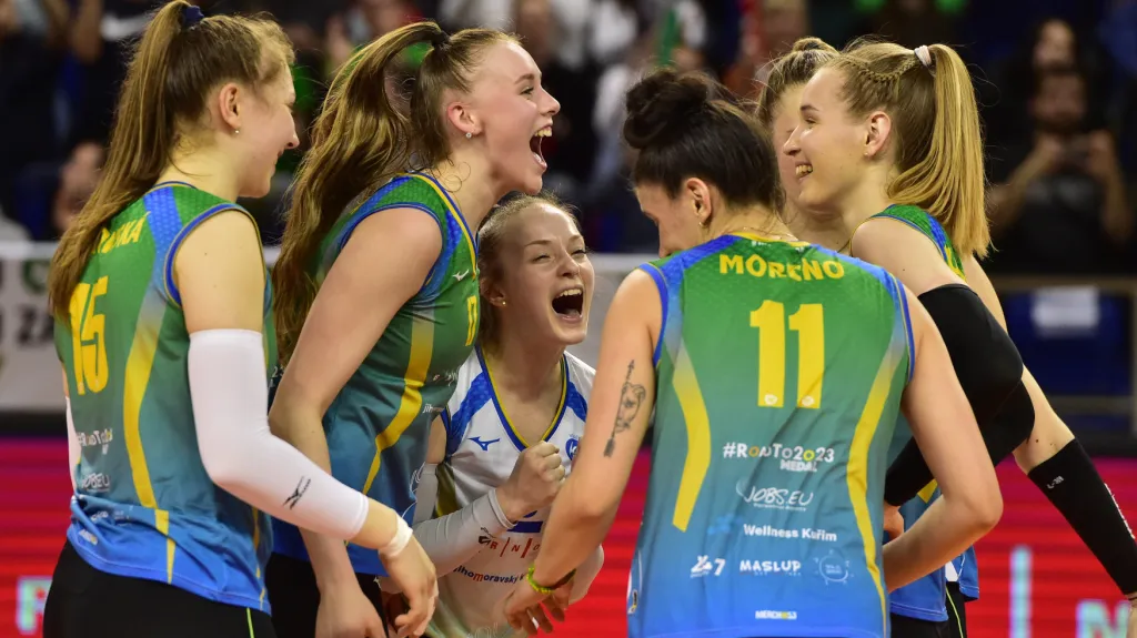 Volejbalistky KP Brno