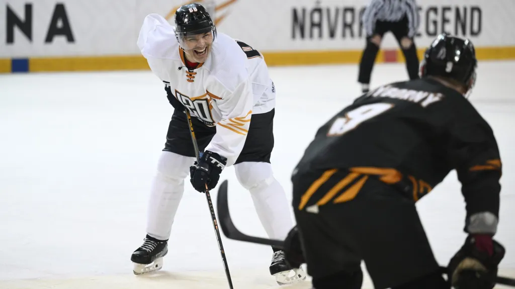 Jágr během Návratu legend