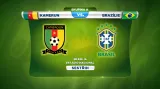Sestřih utkání Kamerun - Brazílie