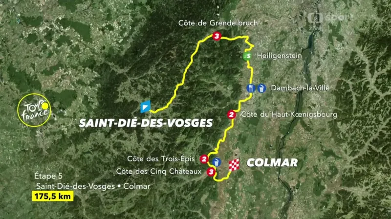 Představení 5. etapy Tour de France