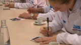 Fanoušci čekali na autogramiádu tenistek i několik hodin