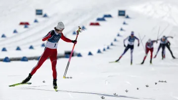 Záznam skiatlonu mužů