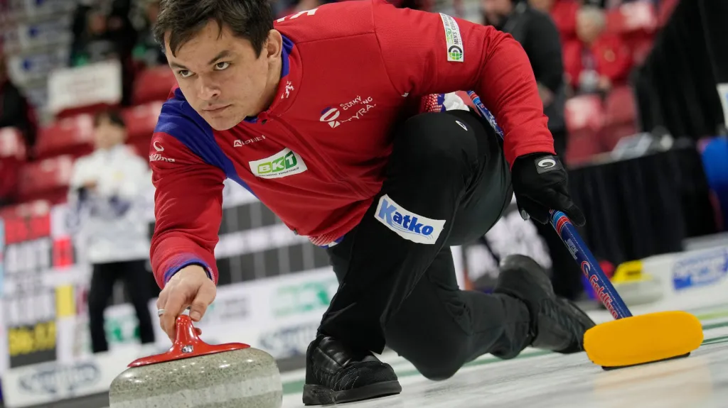 Skip českého týmu Lukáš Klíma