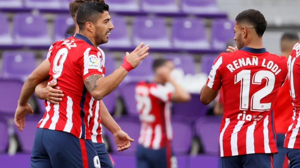 Fotbalisté Atlética slaví