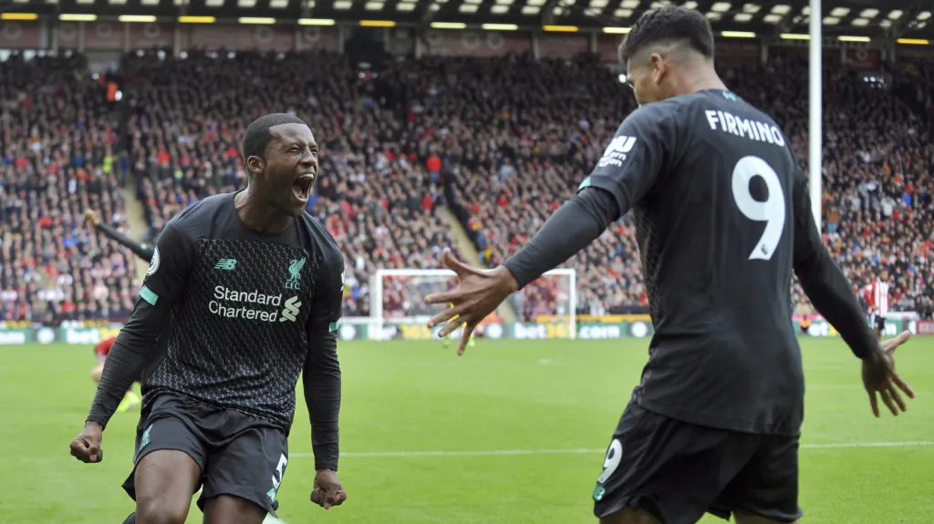 Radost hráčů Liverpoolu