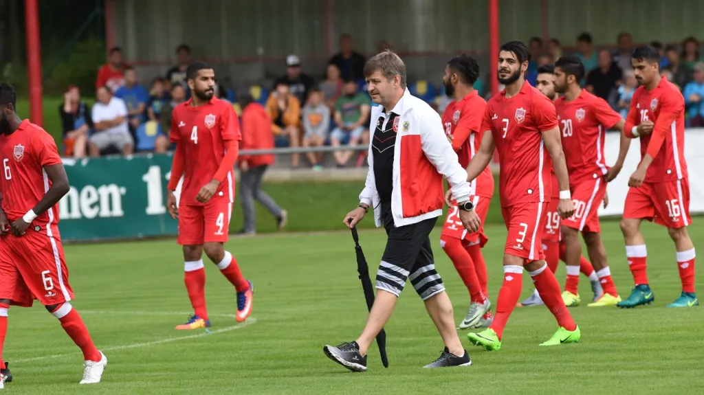 Trenér Miroslav Soukup u bahrajnské reprezentace