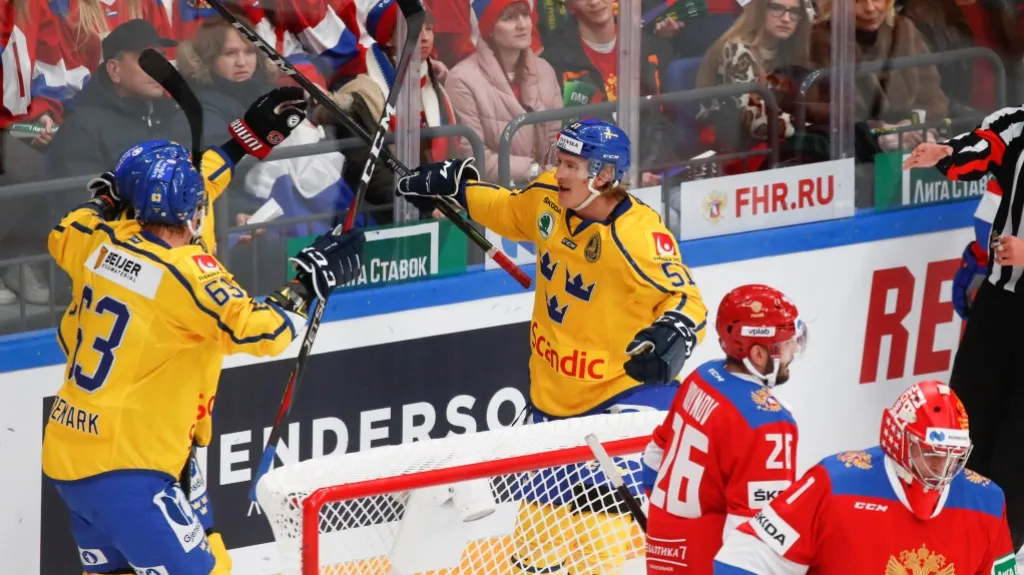 Utkání Rusko – Švédsko