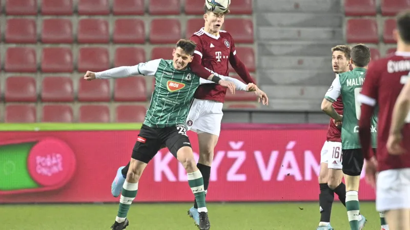 Utkání Sparty - Jablonec