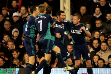 Radost fotbalistů Sunderlandu