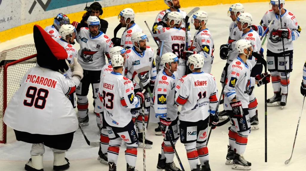 Radost hokejistů Chomutova