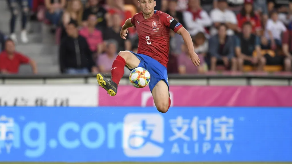 Reprezentační obránce Pavel Kadeřábek