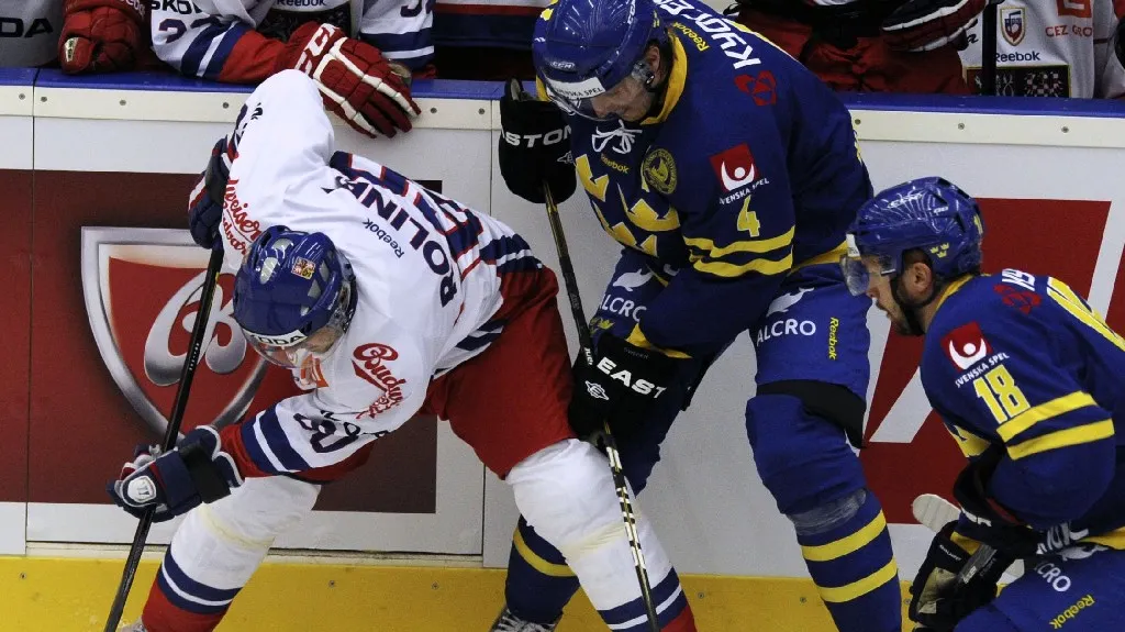 Utkání ČR - Švédsko