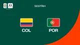 Sestřih utkání Kolumbie – Portugalsko
