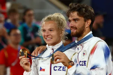 Kateřina Siniaková a Tomáš Macháč