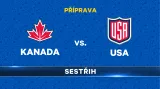 Sestřih utkání Kanada - USA