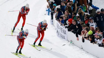 Závěr závodu mužů na 50 kilometrů a ohlas Matyáše Bauera