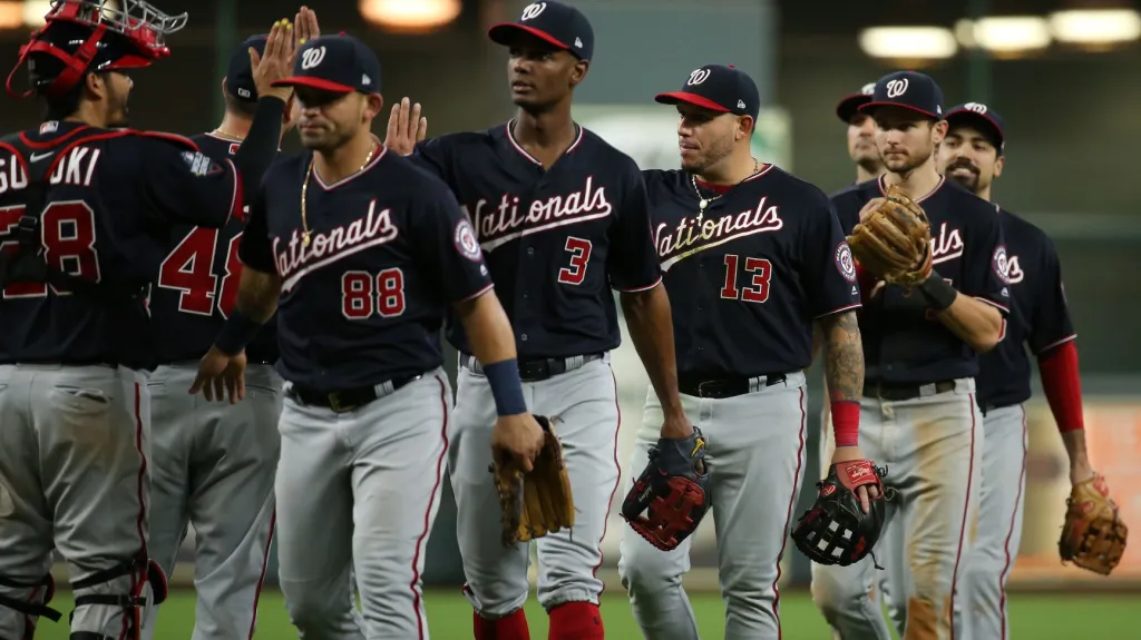 Baseballisté Washingtonu po zisku druhého vítězství ve Světové sérii