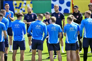 Trénink české reprezentace