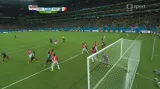 Gól v utkání Chorvatsko - Mexiko: Márquez - 0:1 (72. min.)