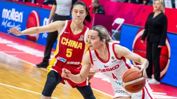 Záznam kvalifikačního utkání na MS basketbalistek 2026 Česko – Čína