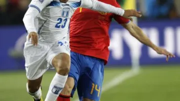 Utkání Španělsko - Honduras