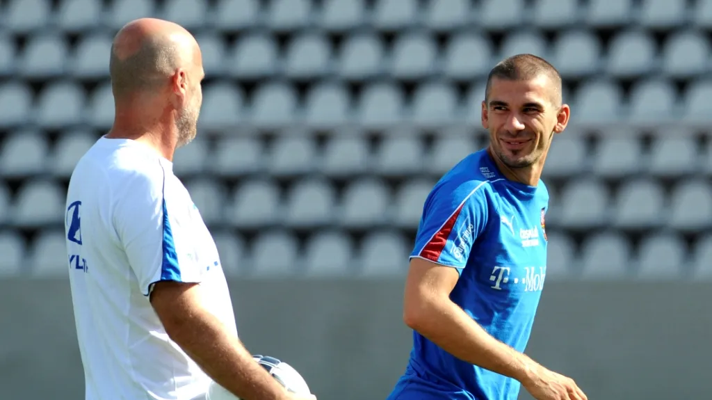 Michal Bílek a Jan Rezek