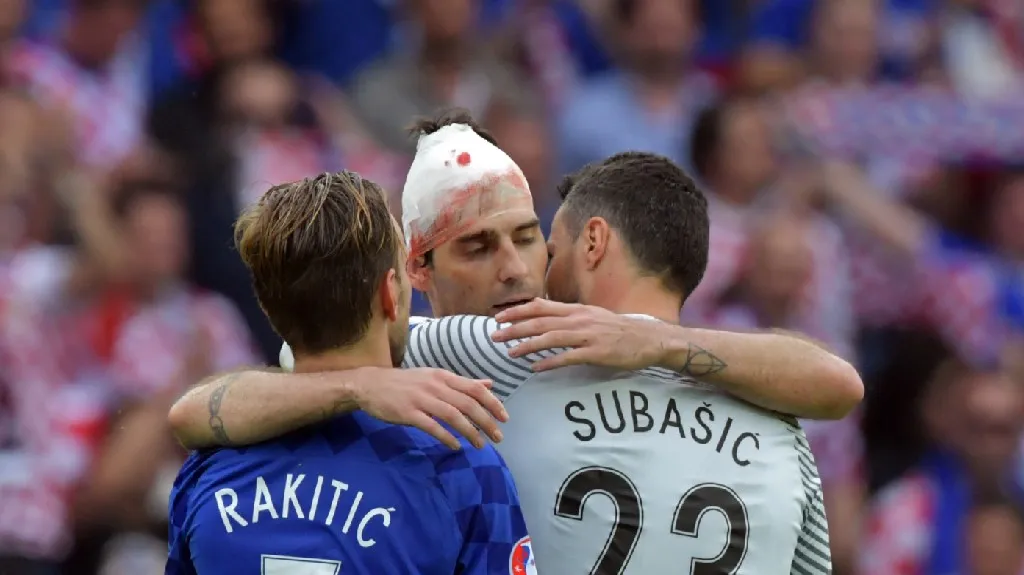 Radost fotbalistů Chorvatska