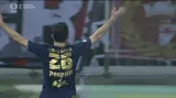 Gól v utkání Olomouc - Slavia: Pospíšil - 4:0 (45+1. min.)
