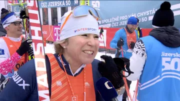 Na Jizerské padesátce nechyběli Martin Fuksa nebo Kateřina Neumannová