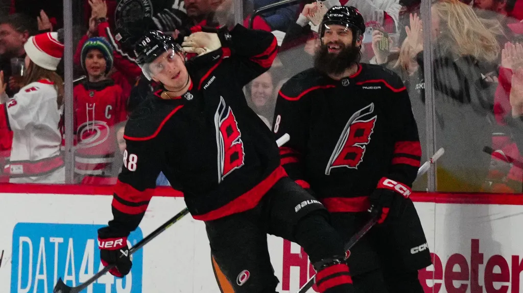 Martin Nečas se raduje z branky