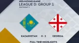 Sestřih utkání Kazachstán – Gruzie